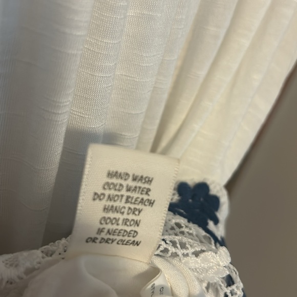 Adiva Off The Shoulder Top W/Crochet Detail - Picture 7 of 7